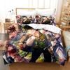 Комплект постельного белья Моя геройская академия Односпальный Полуторный Двуспальный Кинг-сайз Тодороки Комплект для кровати Взрослый Детский Спальня Пододеяльник Наборы 3D-печать 048