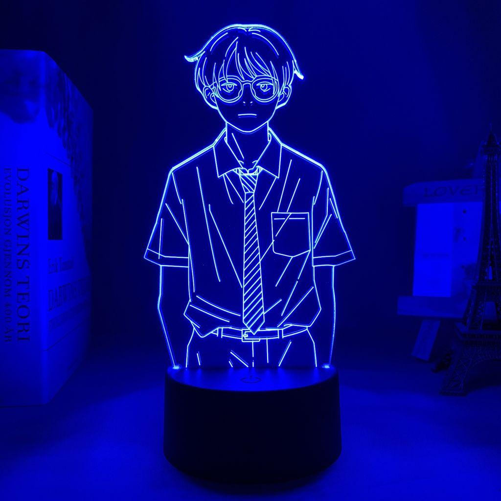 Ночник Insomniacs After School с фигуркой Nakami Ganta, светодиодный прикроватный светильник для фанатов