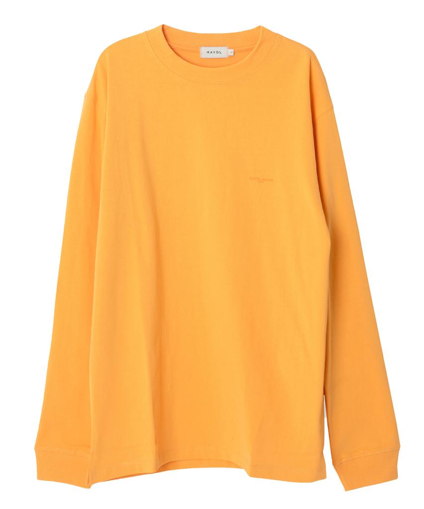 MAYOL Seoul Long Sleeve Crew Neck_Orange Peel