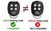 DITEC GOL4 BIXLG4 433.92MHz Remote Control for Garage Door with Rolling Code Security