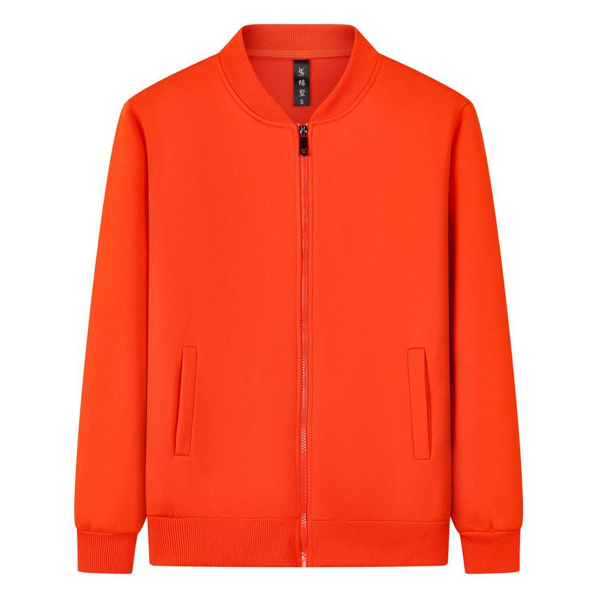 Autumn and Winter Fleece Stand Collar Long Sleeved Sweatshirt,Couple Tshirt, Casual and Comfortable, Solid Color, Versatile, Unisex, Thick and Warm