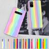 Оригинальный радужный чехол для телефона для Samsung S21 A10 для Redmi Note 7 9 для Huawei P30Pro Honor 8X 10i чехол