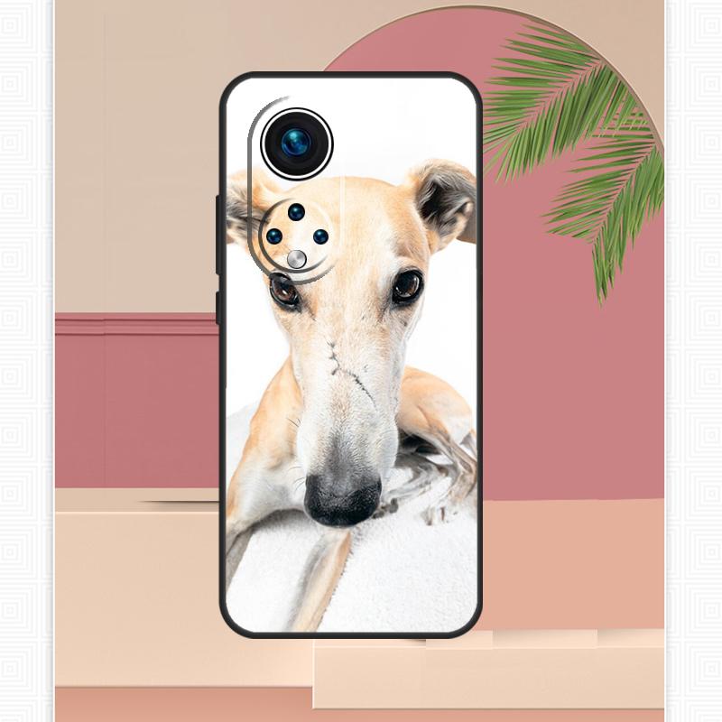 Galgo Greyhound Dog Case For Honor Magic 5 6 7 8 Pro Honor 400 Lite 200 X9c X9b X9a X8b X8a X8c 50 70 90 Cover