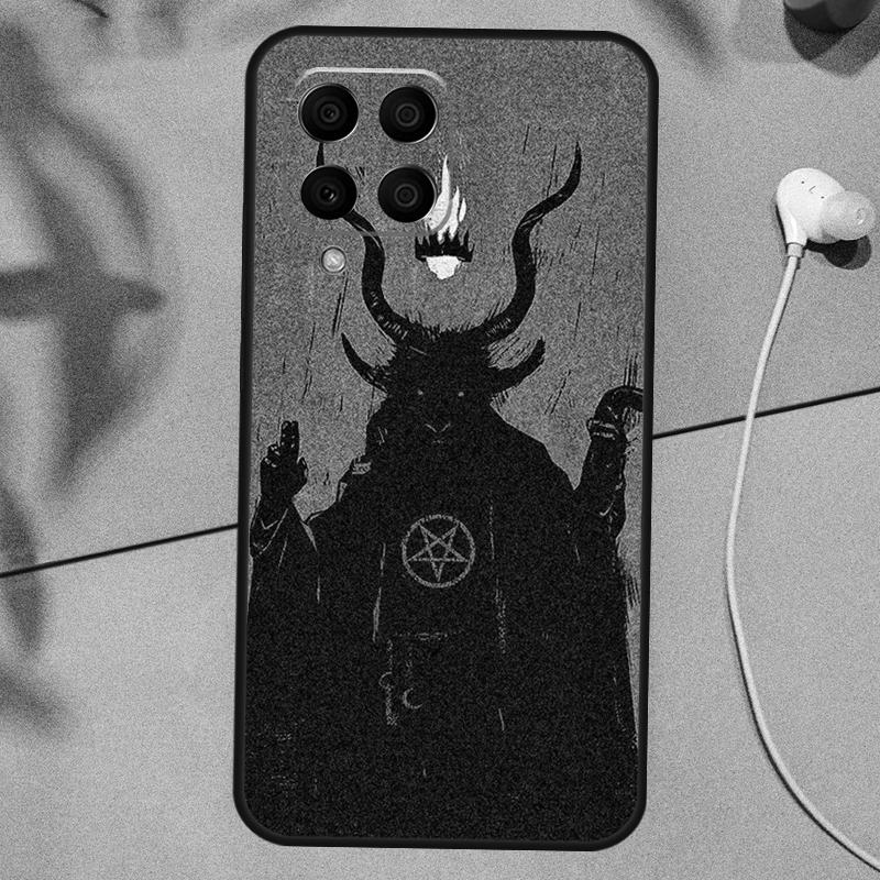 Чехол Devil Satan Dark Art для Samsung Galaxy M12 M32 M52 M13 M23 M33 M53 M14 M34 M54 M20 M30s M21 M31 M51