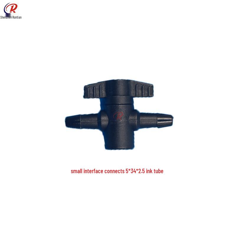Пластиковый двухходовой переключатель клапана для картриджей струйного принтера Dongchuan