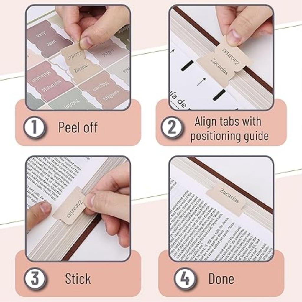 Boho Theme Spanish Bible Tabs 75 Tabs Laminated Bible Tabs Bible Tabs In Spanish, Bible Tabs Spanish, Bible Tabs for Study Bible, Bible Index Tabs