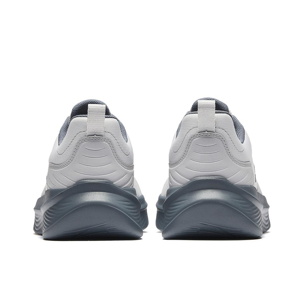 Anta Treading Commuting Versatile Shock Absorbing Wear Resistant Low Top Training Shoes Men Sneaker Chip-Gray 912537725-1