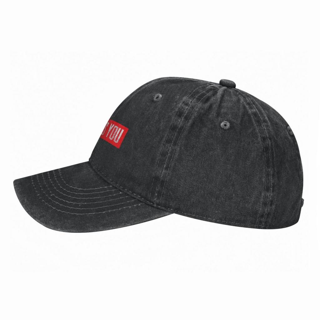 GOD LOVES YOU Custom Retro Denim Washed Baseball Caps Male Cowboy Dad Hats Camping Womens Trucker Cap