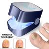 Portable Nail Therapy Lamp 910nm Infrared & 407nm Blue Light for Toenail Health Nail Fungus Treatment Device for Thick Damaged Nails
