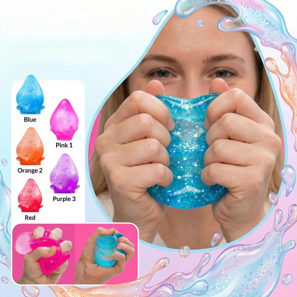 Мягкая игрушка-антистресс «Капля воды» с медленным отскоком, ornament для расслабления на рабочий стол