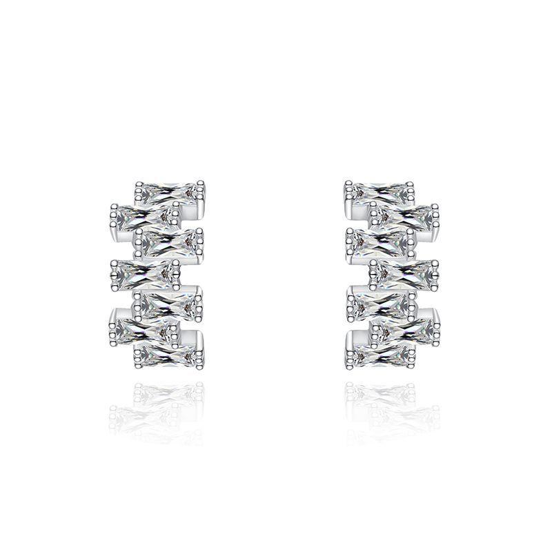 Tancise 925 Sterling Silver Zircon Earrings Drop Earrings For Women Wedding Party Gifts