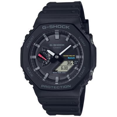 Мужские часы Casio G-Shock GA-B2100-1AJF, Черные, На солнечной батарее, Bluetooth