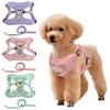 Cute Dog Harness Leash Set for Small Medium Dogs Chest Strap Puppy Cat Harness Vest Chihuahua Walking Lead Leash Pet Supplies