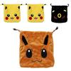 Pikachu Cartoon Plush Insulated Drawstring Bag For Travel And Book Storage
