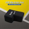 Подушка для рабочего стола Большая клавиша Enter USB-клавиатура Компьютерная клавиша Enter USB-кнопка вентиляции Офисные принадлежности