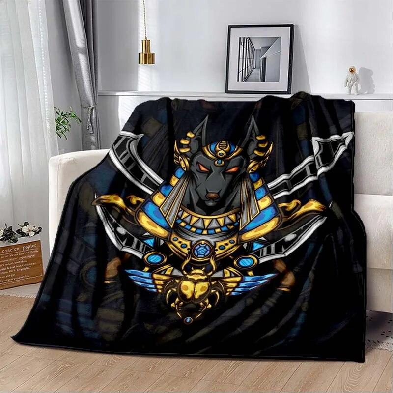 Древний Египет, египетский Бог, одеяло, одеяло для дивана, украшение для спальни, гостиной, одеяло для кровати, одеяло для пикника