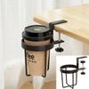 Portable Cup Holder Waterproof Mug Floating Shelves Rotatable Clip-on Cup Holder Water Bottles