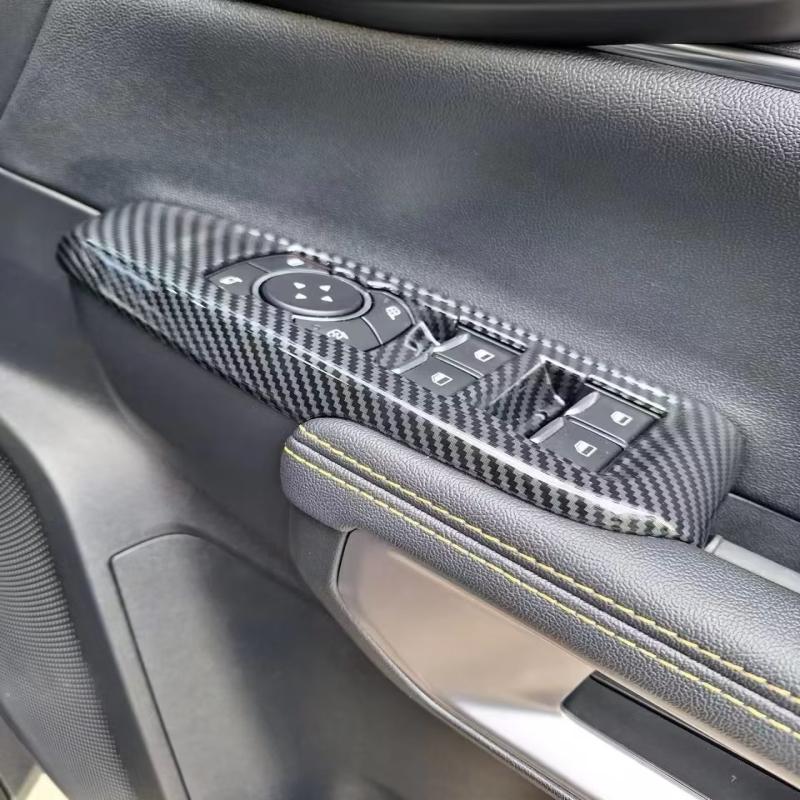 LHD RHD Для Ford Ranger Wildtrak T9 2024 центральная консоль панель переключения передач рулевое колесо вентиляционное отверстие AC передняя лампа крышка подлокотника