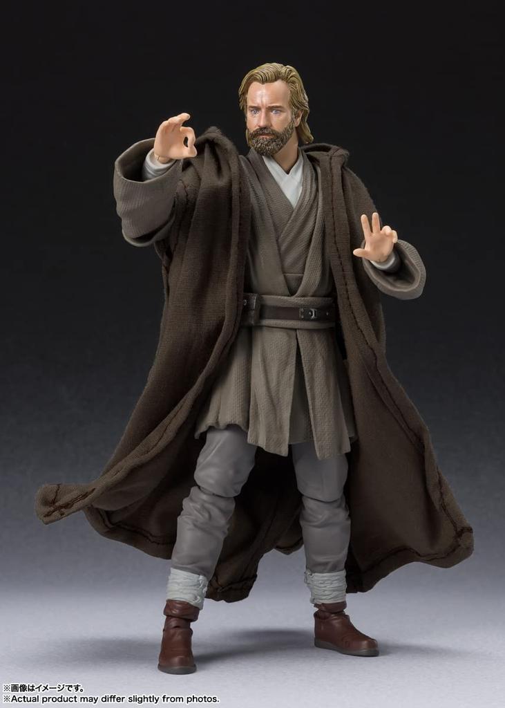 TAMASHII NATIONS Кеноби 150 мм окрашенная подвижная фигурка SHFiguarts Obi-Wan (ЗВЕЗДНЫЕ ВОЙНЫ Оби-Ван Кеноби) приблизительно. ПВХ, АБС, ткань
