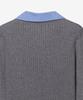 MIND BRIDGE WOMEN [W] Shirt Collar Ribbed Knit