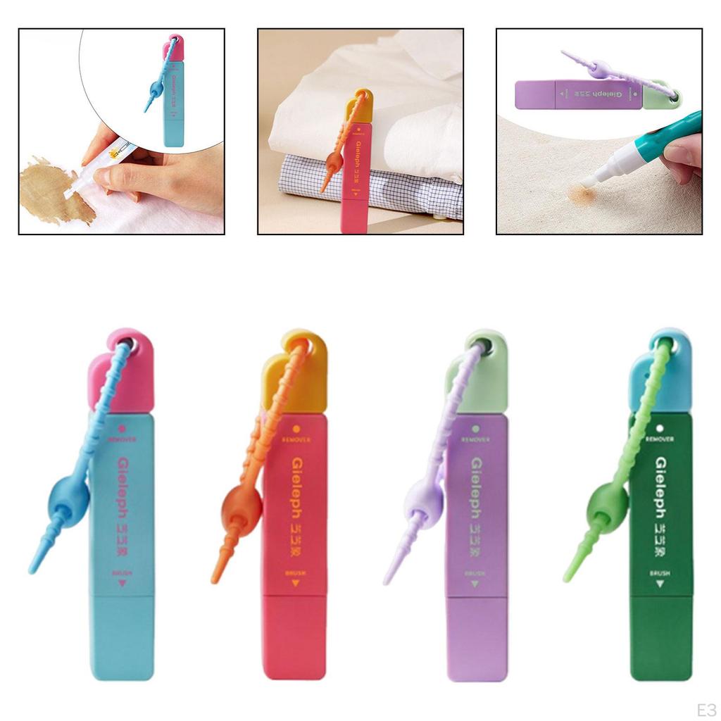 Пятновыводитель для одежды Чистый Кофе От Стирки Портативный с щеткой 12 мл