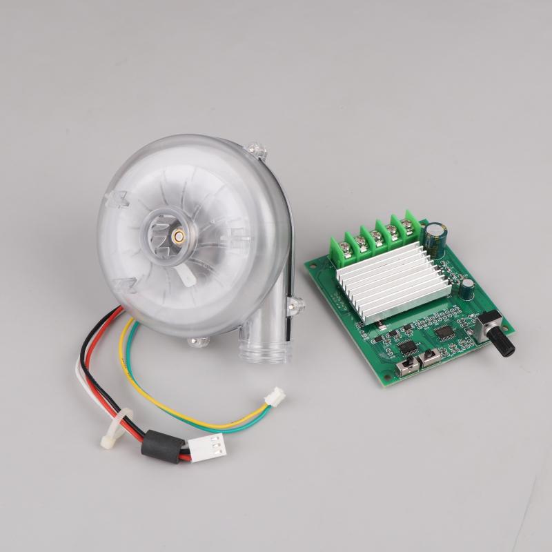 Mini 39MM Inner Rotor Brushless Motor DC 12V-24V Silent 3-phase High Speed Turbine Fan Motor
