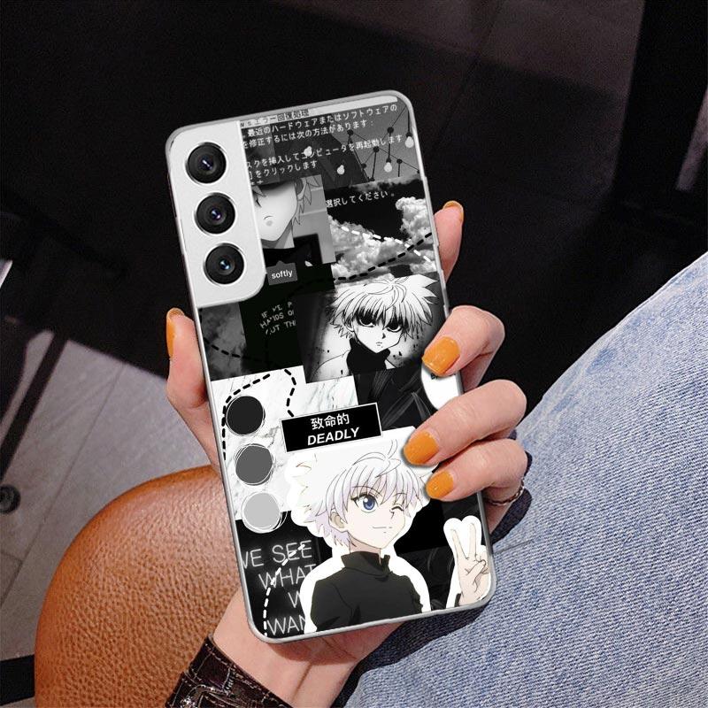 Hunter X Killua Phone Case For Samsung Galaxy S24 S25 Edge S26 Ultra S23 S22 S21 Plus S20 FE + Personalized Print Cover Galaxy S