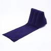 Inflatable Beach Cushion Triangle Cushion Foldable Soft Inflatable Seat Cushion Camping Leisure Lounge Chair Beach Back Cushion