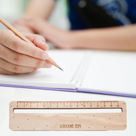 Деревянная детская линейка, прочная, точная, сантиметровая, миллиметровая, маленькая, легкая, портативная, для школьных классов, для учеников, для самостоятельного изготовления поделок, измерения
