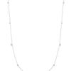 ANIA HAIE Silver Bezel Cubic Station 925 Silver Necklace N065-06H