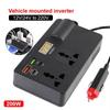 High Power Car Inverter DC 12V/24V To AC 220V Car Converter Socket Portable Power Adapter