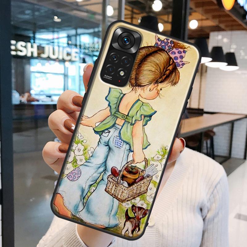 Чехол с рисунком Sarah Kay для Xiaomi Redmi Note 12 8 9 10 11 Pro Note 12S 11S 10S 9S Redmi 10C 10A 9C 12C