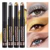 8 Colors Waterproof Pearlescent Eyeshadow Pencil Stick Lasting Glitter Shimmer Eye Shadow Pen Eyeliner Stick Eyes Makeup Tools