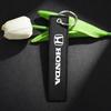 Canvas Car Logo Keychain Keyring Pendant For Honda Civic Xrv CRV City Accord Fit Jazz Insight Pilot Odyssey Passport Shuttle HRV EB1