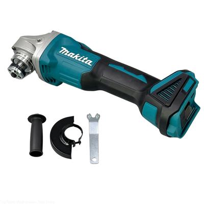 Makita Бесщеточная электрическая угловая шлифмашина Перезаряжаемая отрезная машина 18В Высокомощная полировальная машина Для аккумулятора Makita