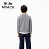 Little MO&Co. Детский свитер с вышивкой панды из смесовой шерсти