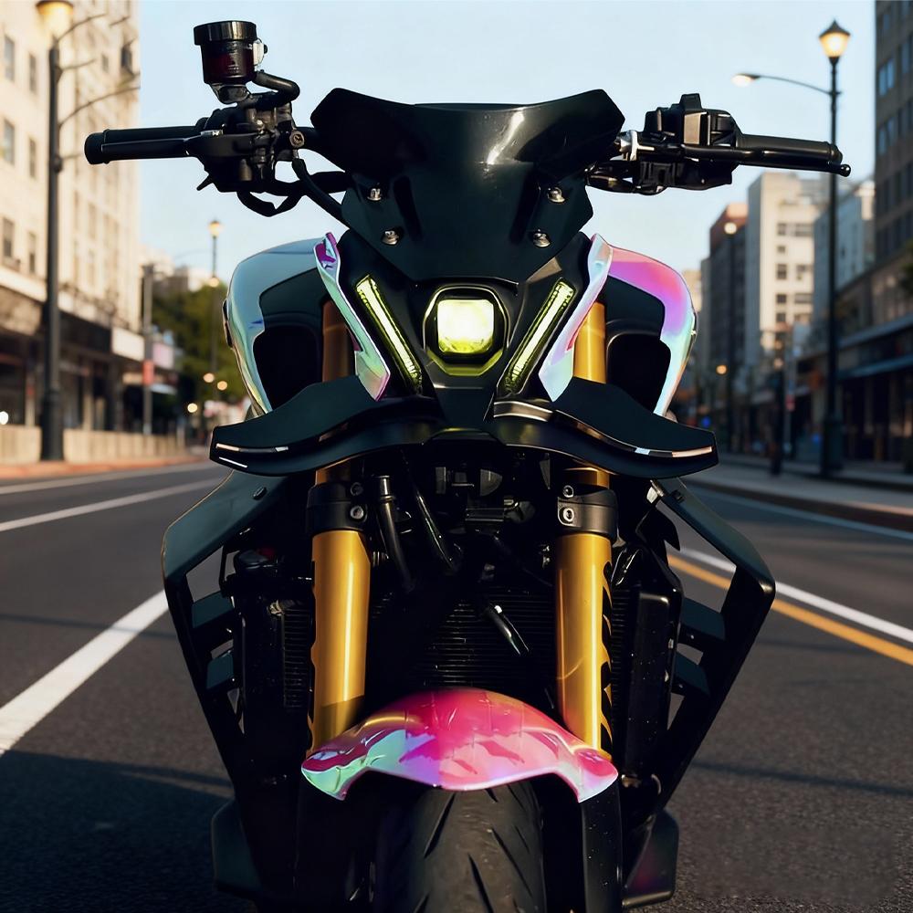 Для YAMAHA MT-09 2022 23 Аэродинамическое ветровое крыло Обтекатель Крылышко MT09 SP GP WING Передний спойлер мотоцикла Нижний спойлер Передняя губа