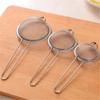 3pcs Stainless Steel Juice & Soya Milk Strainer Sieve Ultra Fine Mesh Oil Grid Fishing Dumplings Household Hotpot Leaky Spoon