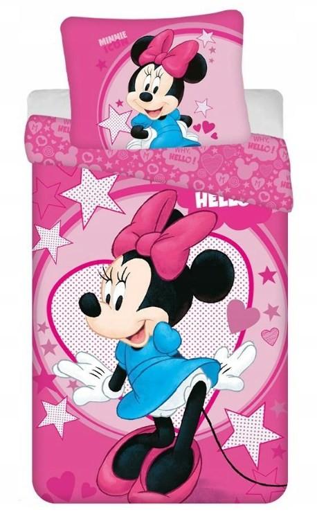 Pościel Młodzieżowa Z Mikrofibry 140X200Cm Minnie Mouse