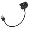 USB-удлинитель для Toyota Для Vios Для крепления на приборную панель Автомобильная USB-розетка 1,34 дюйма