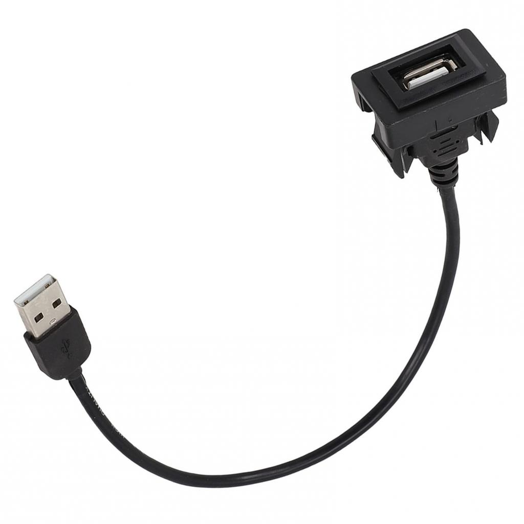USB-удлинитель для Toyota Для Vios Для крепления на приборную панель Автомобильная USB-розетка 1,34 дюйма