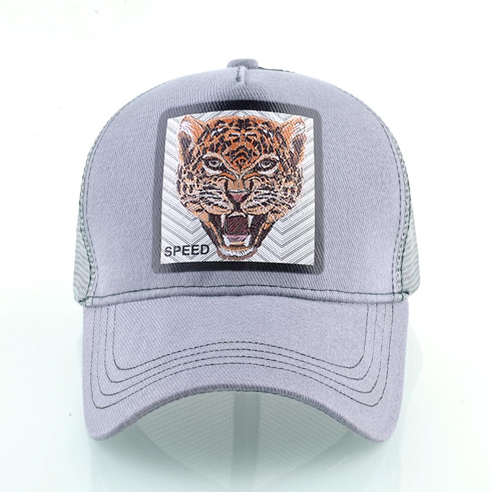 Бейсбольная кепка для мужчин, летние сетчатые шляпы Snapback для женщин, кепка с леопардовым принтом в стиле хип-хоп