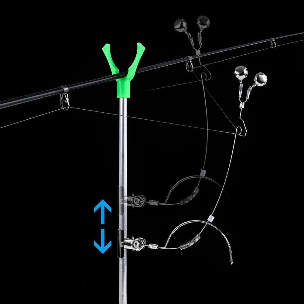 Сигнализатор поклевки для удочки, сигнализатор поклевки, нержавеющая сталь, сигнализационные колокольчики для ночной рыбалки, карповая снасть, антикоррозийное, антиржавое рыболовное оборудование