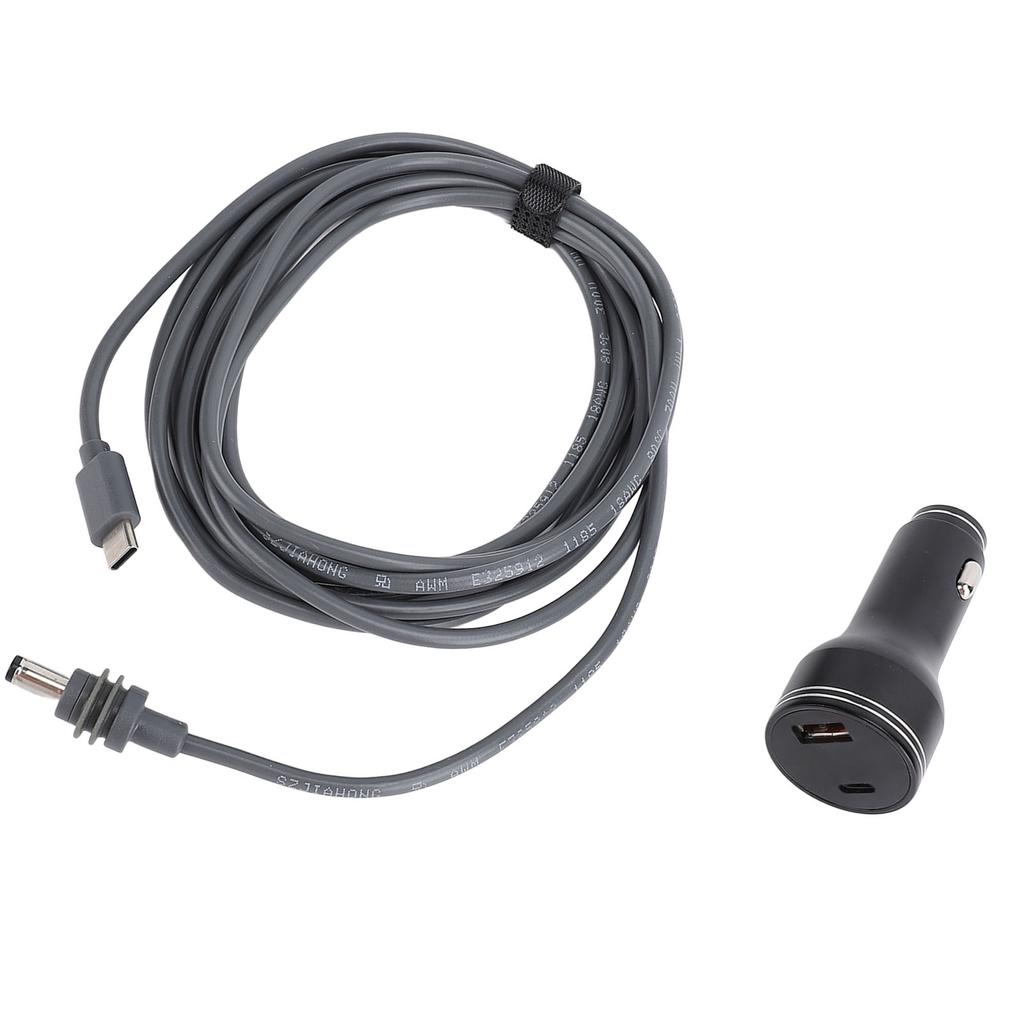 Satellite DC Power Cable Car DC  Lighter Power Cord with 140W PD Fast Charger Inverter