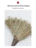 Large Bamboo Broom for Indoor Hard Floor Cleaning - Ideal for Office, Classroom, Yard, and Household Use