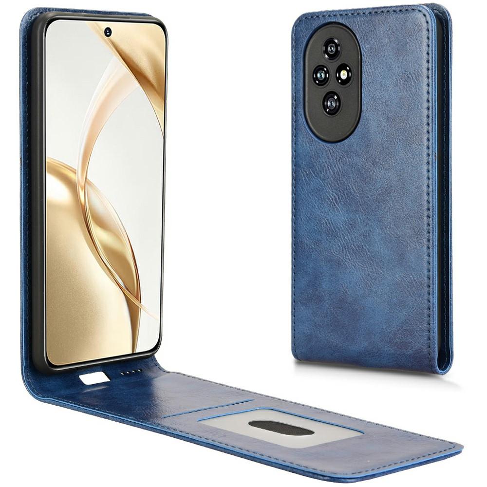 Чехол для Honor 200 5G с отделением для карт, магнитный вертикальный откидной кожаный чехол для телефона