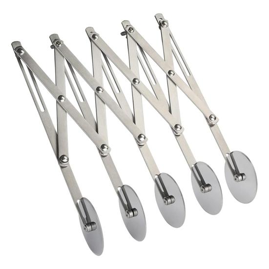 Колесо для пиццы из нержавеющей стали Yousheng, профессиональный регулируемый резак для печенья, разделитель теста для домашней кухни, ресторана, школы выпечки