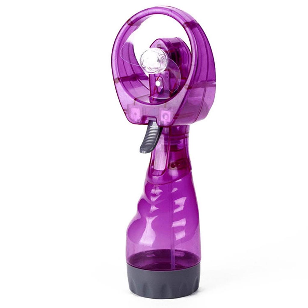 Удобный туманный вентилятор Ручной вентилятор На батарейках Вентилятор для улицы Пляжный вентилятор Летний вентилятор