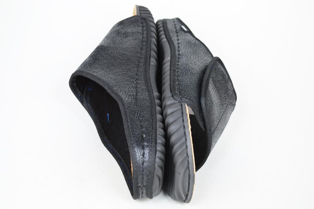 Тапочки с пробковой подошвой Inblu FM002 40 Черные экокожа