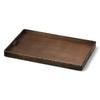 Made In Easy To Wooden 2 Shaku Rough Carved Side Tochigi Lacquer J-kitchens Placemat, Tray, Japan, Use, Tray, Trim,